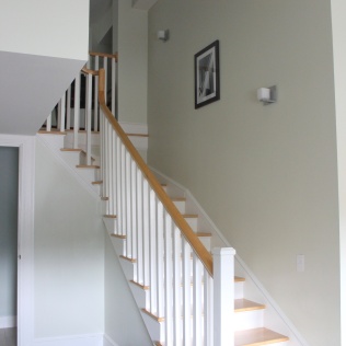 stairs to loft bedroom